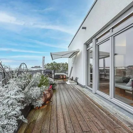 Luxurious Penthouse -breathtaking Rooftop Terrace * 뒤셀도르프